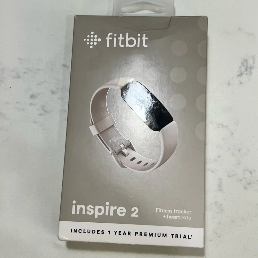 Fitbit Inspire 2 Fitness Tracker - Black and Cream